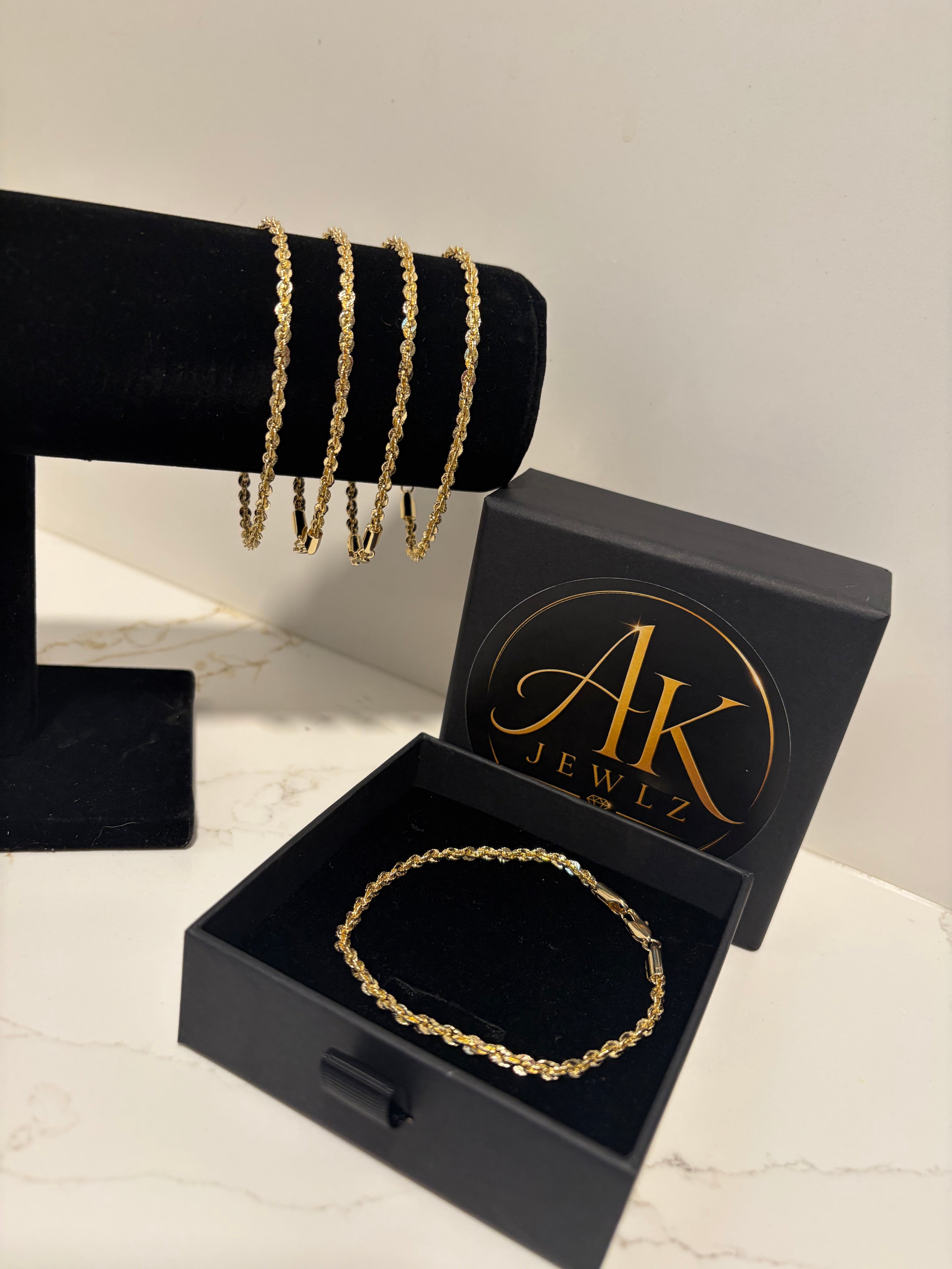 Golden Rope Luxe Bracelet